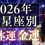 2026年12星座別の運勢【全体運・金運】