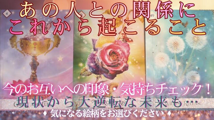 あの人との関係にこれから起こること✧ 今のお互いの印象・気持ちもチェック🔎 【 恋愛 あの人の気持ち タロット オラクル カード 占い 】