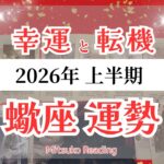 さそり座は歓喜😭✨幸せと奇跡のターン！かつてない明るい道がひらけています♏️2026年運勢【癒しのタロット個人鑑定級】