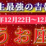 魚座 【 うお座 ♓ 】 毎週タロット ( 2025年12月 22日の週) 奇跡、今始まる！安定意識で運命が動き出す✨🔑 Pisces タロット占い タロットリーディング