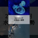 2025年12月 水瓶座の運勢 #みずがめ座 #水瓶座 #運勢  #占い #占い師  #星占い #星座占い #星座 #12星座 #今月の運勢