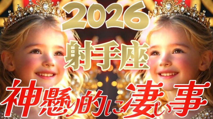 【2026】知らないはずない！射手座さんのガチで神懸り的に凄い事👑『答え合わせですね、身に覚えが無いはずありません』♾️タロット占い♾️