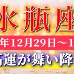 水瓶座 【 みずがめ座 ♒ 】 毎週タロット ( 2025年12月 29日の週) 奇跡、今始まる発展期✨🔑 Aquarius タロット占い タロットリーディング