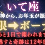 【射手座♐️】のあなた、急いで‼️36ヶ月ぶりの奇跡。宇宙のお年玉で“大どん返し”が始まる　【12星座占い】【2026年運勢】