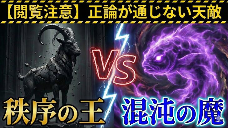 【山羊座の天敵】正論が一切通じない。なぜ魚座だけが「精神崩壊」を招くのか？