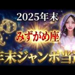 【水瓶座】人生あがりです。みずがめ座のあなた、2025年末に宝くじを購入してください。一生不自由のない未来が待っています。
