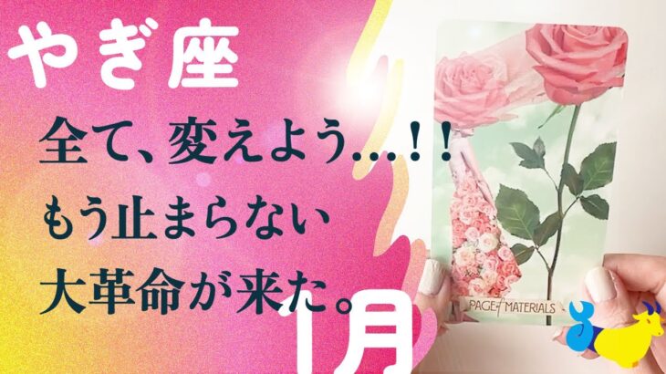 凄かった。2026年、山羊座の流れはかなり変わる。覚悟がいります、とても。【1月の運勢　山羊座】
