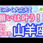【山羊座】♑️１月後半運勢♑️大丈夫！願いは叶う✨素晴らしい流れがやってくる
