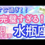 【水瓶座】♒️１月後半運勢♒️動きはじめたらすごい✨完璧だよ水瓶座さん