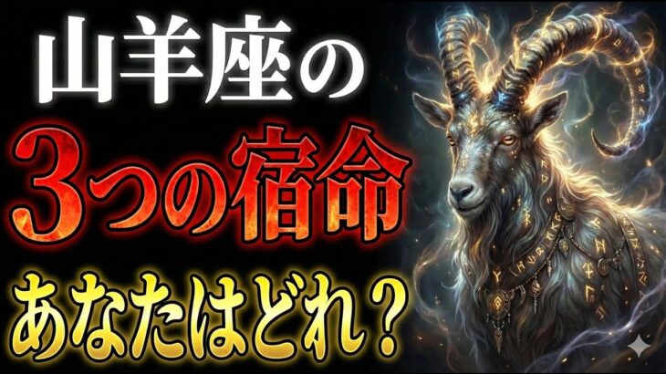 【9割が知らない】なぜ同じ山羊座で性格が違うのか？12月と1月生まれで違う理由