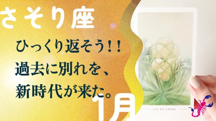 断言します。蠍座は2026年、急進化する。運命です、とても。【1月の運勢　蠍座】
