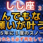 獅子座♌️2月2日まで再生すると超強運！ついに425年に1回の奇跡の満月の日でどんな願いも叶います！【12星座占い】【2026年運勢】