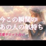 今この瞬間のあの人の気持ち🩷恋愛タロット占い