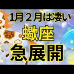 【蠍座】1月2月運勢は見逃し厳禁‼️急激に現実化すること🍀🌈💕