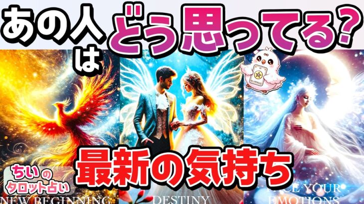 【忖度なし🔥本音ハッキリ】今、あの人はあなたのことどう思ってる？最新のあの人の気持ち【恋愛タロット・当たる占い】
