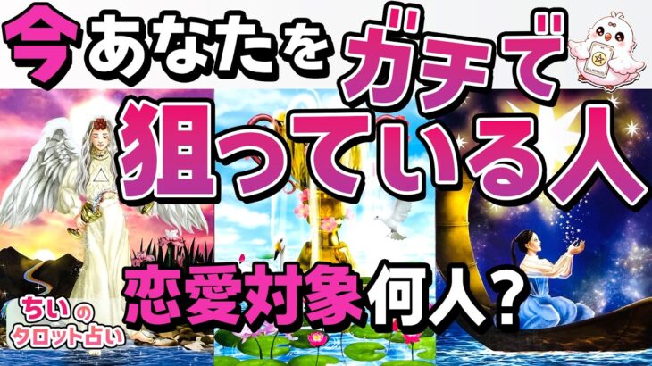 【妄想されています】今あなたをガチで狙っている人。熱い視線の意味は？相手の特徴…まさかあの人?!【恋愛タロット・当たる占い】