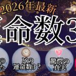 【見逃し注意】数秘術最新情報｜運命数3が目覚める時…開運の具体策を解説 #占い #数秘術