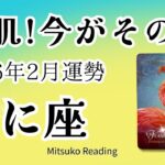 蟹座2月は鳥肌級！泣けるメッセージ。今がチャンス！あなたのままで大丈夫！2026年2月運勢【癒しのタロット個人鑑定級】