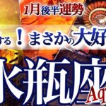 水瓶座 1月後半【どデカいチャンスで負のループを脱出】過去の自分を超えて行く　みずがめ座　2026年 １月運勢　タロット　Aquarius　January