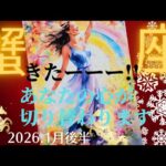 【2026.1月後半🎠】蟹座さんの運勢♋️きたーーー!!あなたの心が切り替わります✨✨