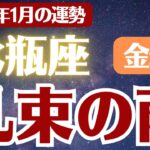 【水瓶座】2026年1月 みずがめ座の運勢 金運「札束の雨」
