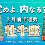 【牡牛座♉️２月前半】魅力たっぷりの２月前半💖内なる金運を目覚めさせる時👀‼️