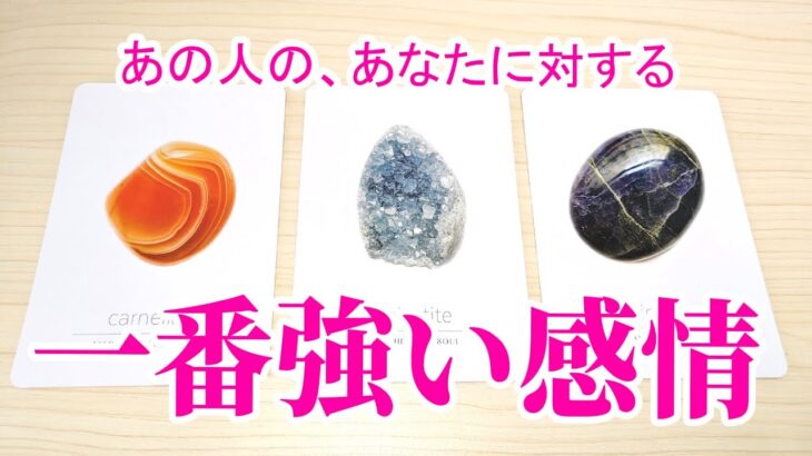 あの人の、あなたに対する一番強い感情  あなたへの想い、アドバイスなど　 恋愛タロット占い