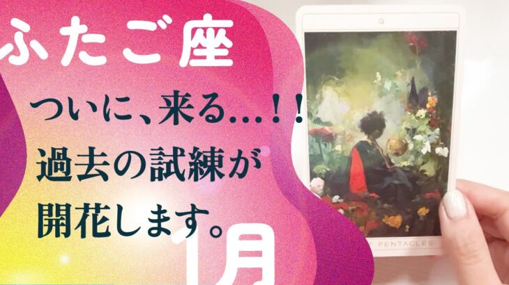 やっとです。2026年は、盛大に咲いてください。特別です、とても。【1月の運勢　双子座】