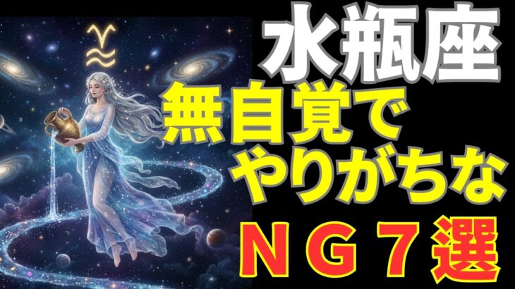 【水瓶座注意報】水瓶座が絶対に避けたい“孤立を招く行動”７選｜星座｜占い｜星座占い｜スピリチュアル｜運勢｜水瓶座｜自己理解｜
