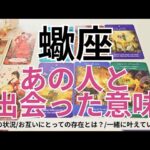 【蠍座】恋愛💕あの人と出会った《本当》の理由とは？これは運命？💗タロット占い&オラクルカードリーディング