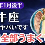 【牡牛座】2026年1月後半、おうし座｜急に全部うまくいく。止まっていた運命が一気に動き出す時