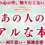 【恋愛タロット3択】本当はあなたに知ってほしい本音があるようです｜あの人のリアルな本音を深掘りリーディング🔮｜バランガン凛香
