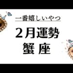 おお～蟹座の２月一番イイ流れだぜ。神展開の恩恵を受けるサイン当てはまる？2026年2月全体運勢💘仕事恋愛評価や印象不安解消💘個人鑑定級タロットヒーリング Tarot & Oracle