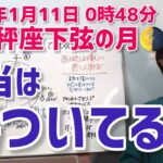 【2026年1月11日天秤座下弦の月🌗】あなたは優しすぎる！良い人過ぎる！【ホロスコープ・西洋占星術】
