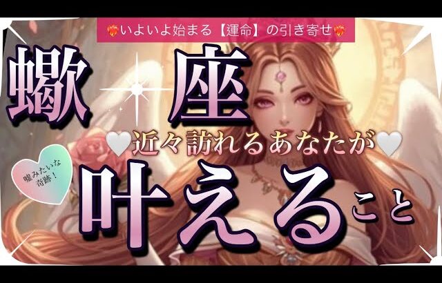 蠍　座🦋運命的導きの流れ凄いです✨【個人鑑定級】先読み深掘りリーディング#アファメーション#潜在意識#さそり座