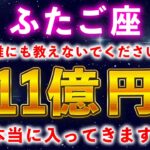 【双子座】もし逃したら２度とないです。一瞬でも見れたら財布が溢れます【12星座占い】