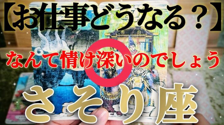 【蠍座】】だからこそ線引きが必要です😲✨！【お仕事おつとめ御活動運】♾️ガチタロット占い♾️