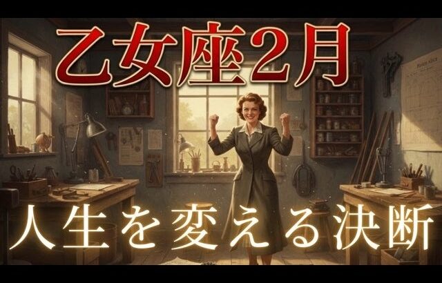 2月【乙女座】起こること〜人生を変える決断〜【ルノルマンカードグランタブロー＆オラクルカードリーディング】