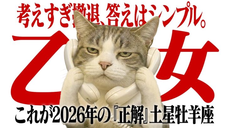 【3年保存版】来たる！2026年土星牡羊座入りおとめ座｜海王星と土星の強い波を味方につける【Yokoの部屋 初公開】