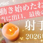 【いて座】2026年2月♐️最後には光がある！トンネルを抜ける、転換のとき、大きなうねり、拡大と発展の波に乗る