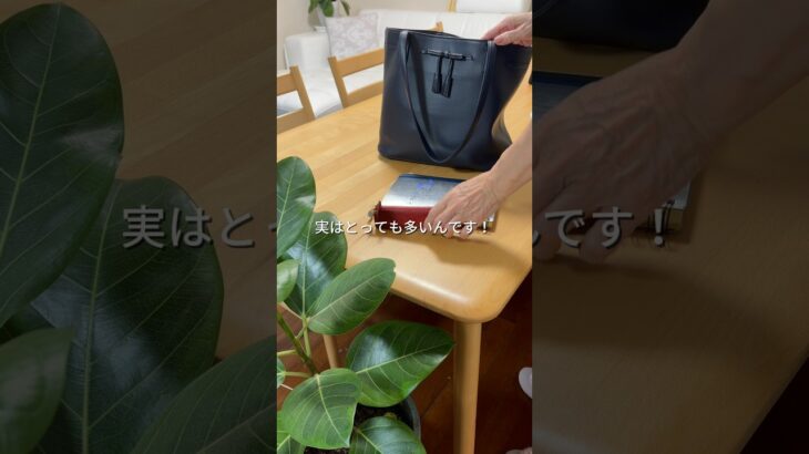 バックの中は、あなたのお部屋です。風水お片付けで金運アップ