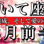 いて座♐️2026年3月前半全体運タロット🌕掴める🔥目的達成と、愛の始まり！Sagittarius tarot reading