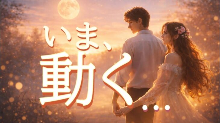 【すぐみて…】いま、お相手が動きます。💞恋愛タロット占い