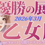 3月の運勢🦋おとめ座　やーーっと報われる‼️これでもか❗️とご褒美受け取ってください✨(お金・仕事・人間関係)