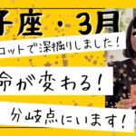 【双子座】3月🎎今、分岐点にいます！過去と決別し、自由な未来へ！視野が広がり軽くなる！