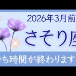 【さそり座】3月前半✨動き出す｜あなたの出番｜流れが変わる｜好転｜オラクルカードリーディング