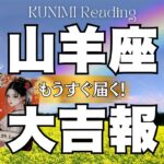ついに決断できそうですよ～山羊座さん💗🏇もうすぐ届く！大吉報