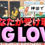 【神回】全選択肢で同じ最強カードが同じ位置に出てしまいました🥶あなたが受け取るBIG LOVE（ビッグラブ）を占います【タロット占い】