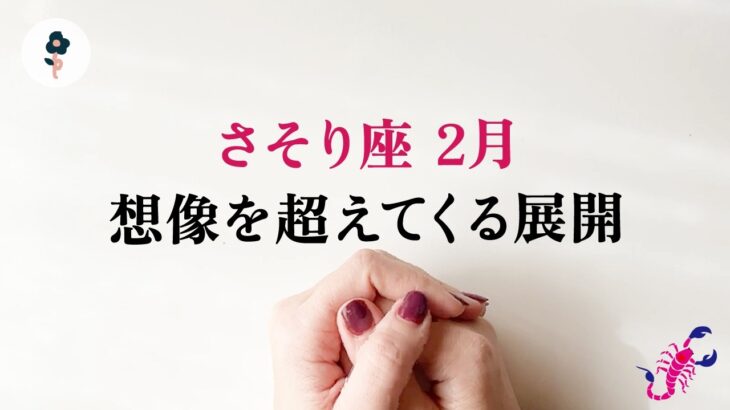 これから、大変化が起きる蠍座さんに起きているサイン。呼ばれてます、とても。【蠍座　2月の運勢】🌷タロット占い