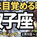 【双子座】♊️2026年2月9日の週♊️目覚める時。混沌の中から充実した未来がやってくる。ふたご座。タロットリーディング